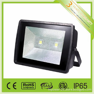 200W LED Flood light Bridgelux or Epsitar COB with ETL SAA
